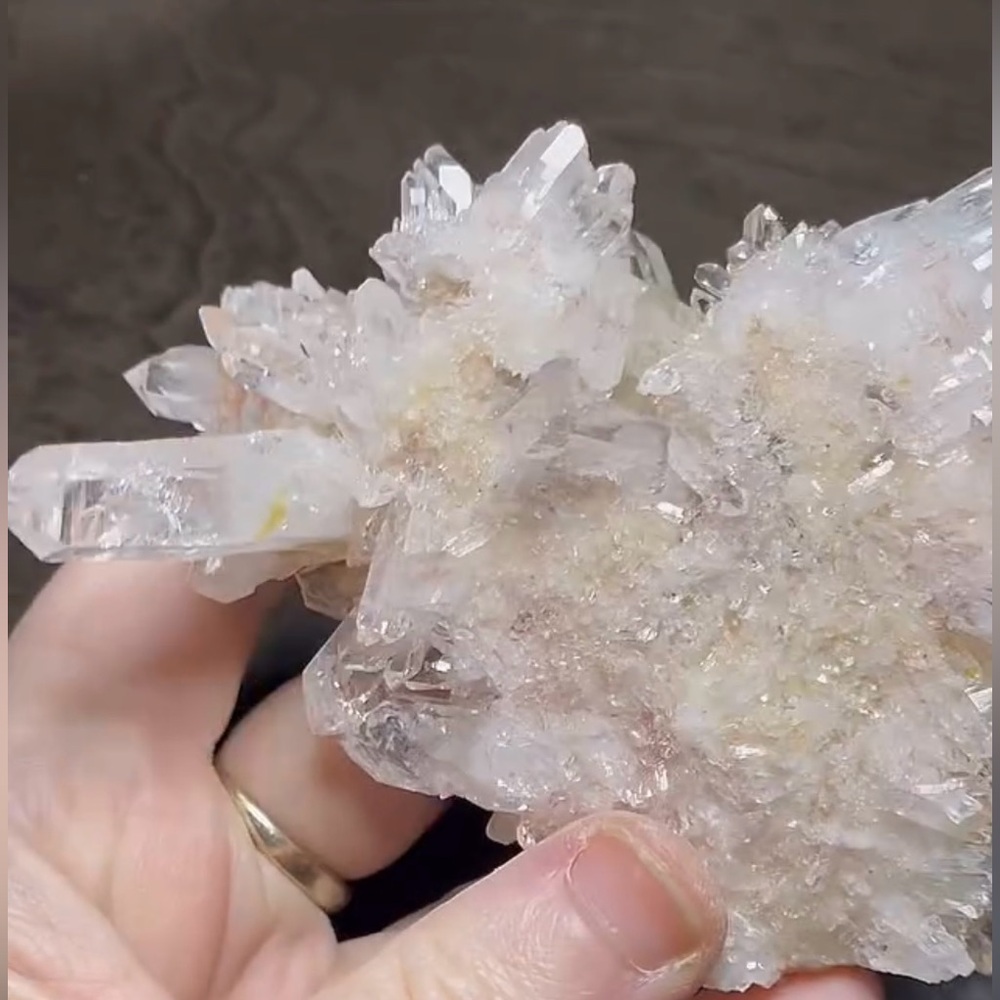 Natural Pink Lemurian Quartz